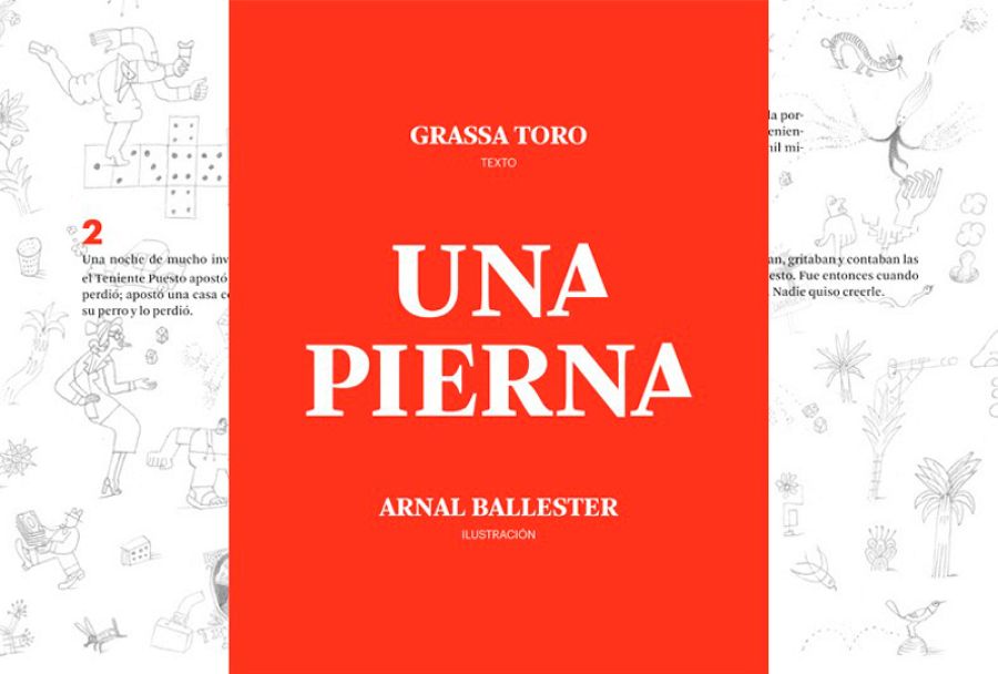 Portada del cuento 'Una pierna'