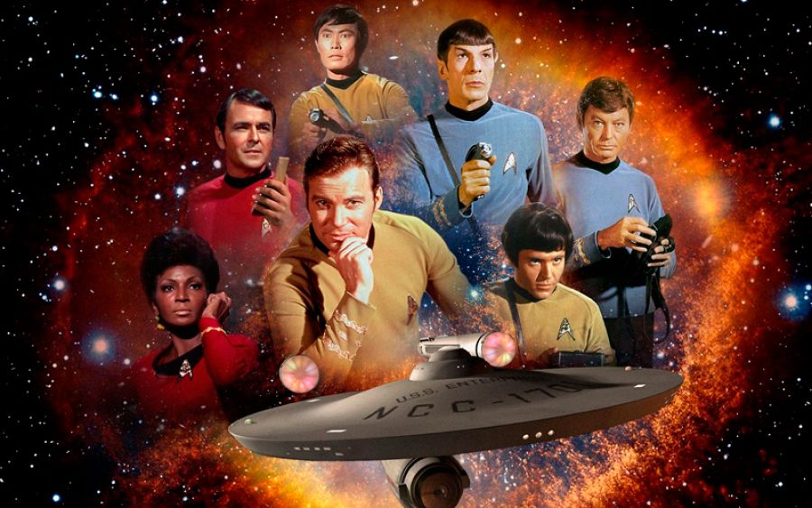 La tripulación original del Enterprise