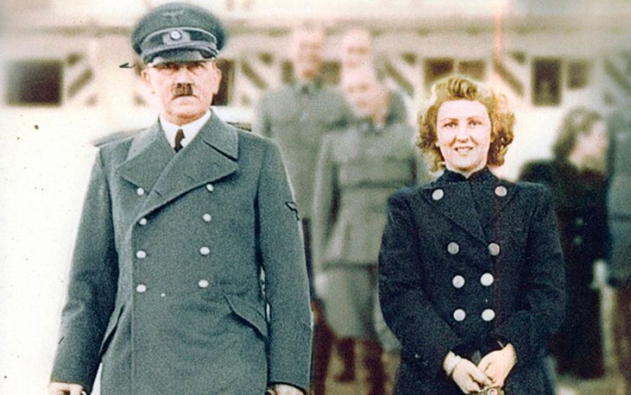 Hitler y Eva Braun