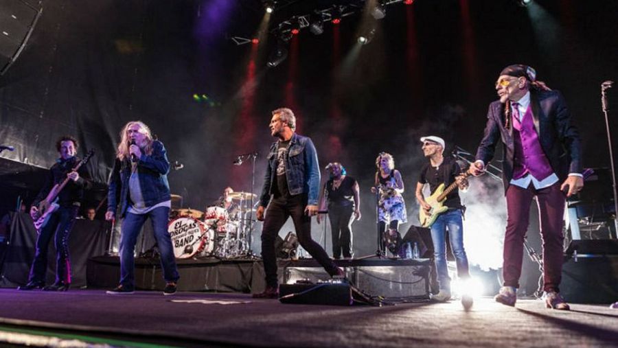 Rosendo, Tarque y Fito, en el escenario de la Ciudadela