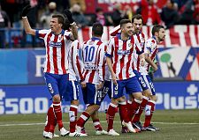 El Atleti vence 4-0 al Madrid
