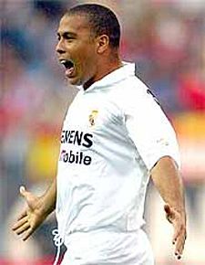 Ronaldo anota el primer gol