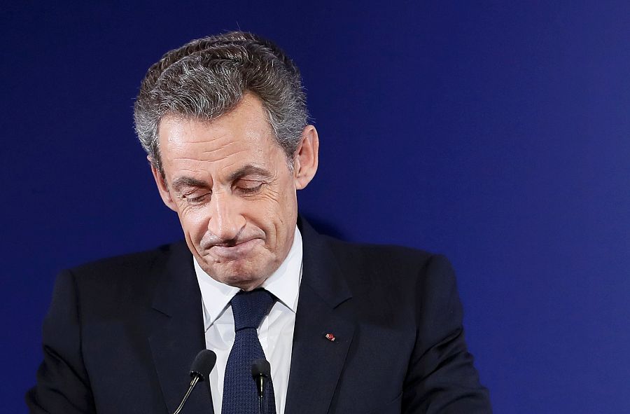 El expresidente francés Nicolas Sarkozy ha reconocido la derrota en las primarias.