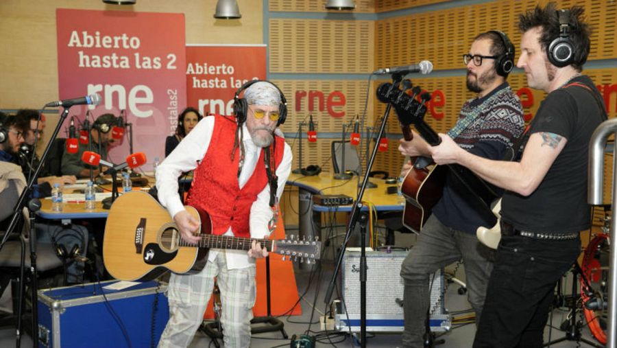 Un momento del acústico