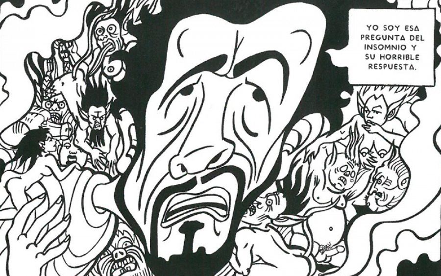 Viñeta de un poema de José Luis Piquero