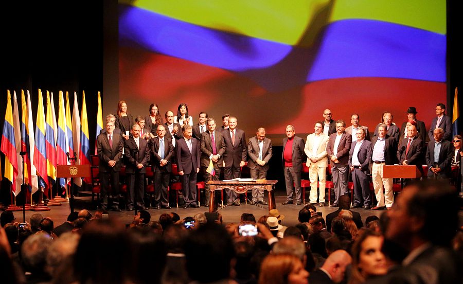 El Gobierno de Colombia y las FARC firman el nuevo acuerdo de paz