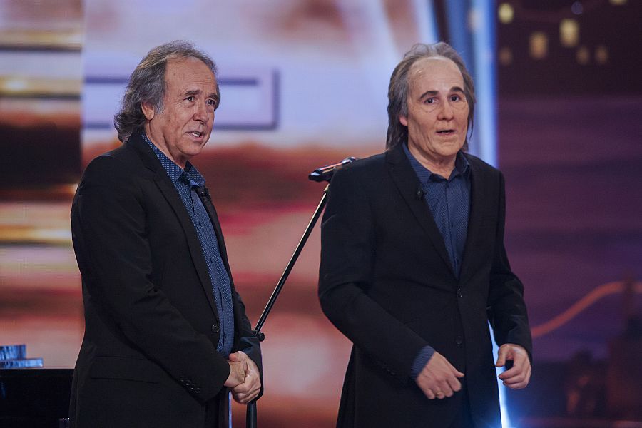 Imitadores e imitados. El cantautor catalán Joan Manuel Serrat verá muy de cerca su imitación