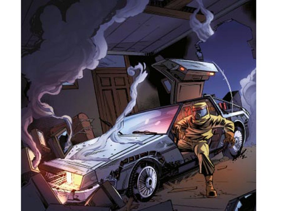 Viñeta de 'Regreso al futuro'