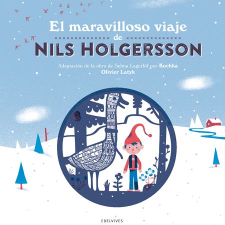 Portada de 'El maravilloso viaje de Nils Holgersson'