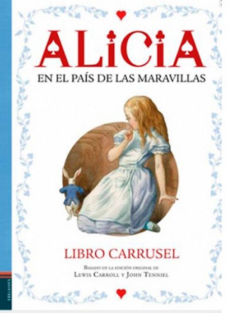 Portada de 'Alicia en el País de las Maravillas: Libro Carrusel'