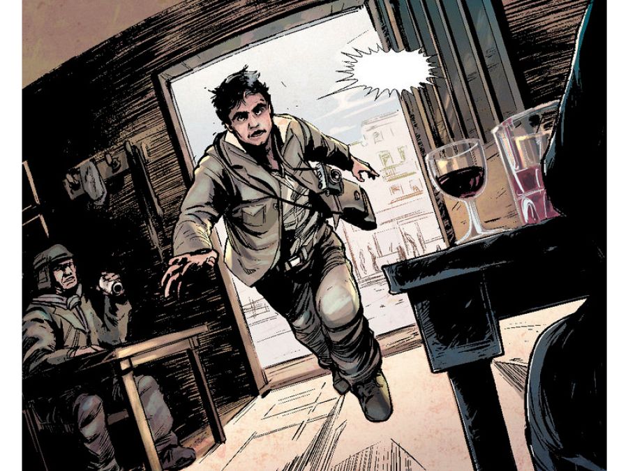 Viñeta de 'La batalla de Guadalajara'