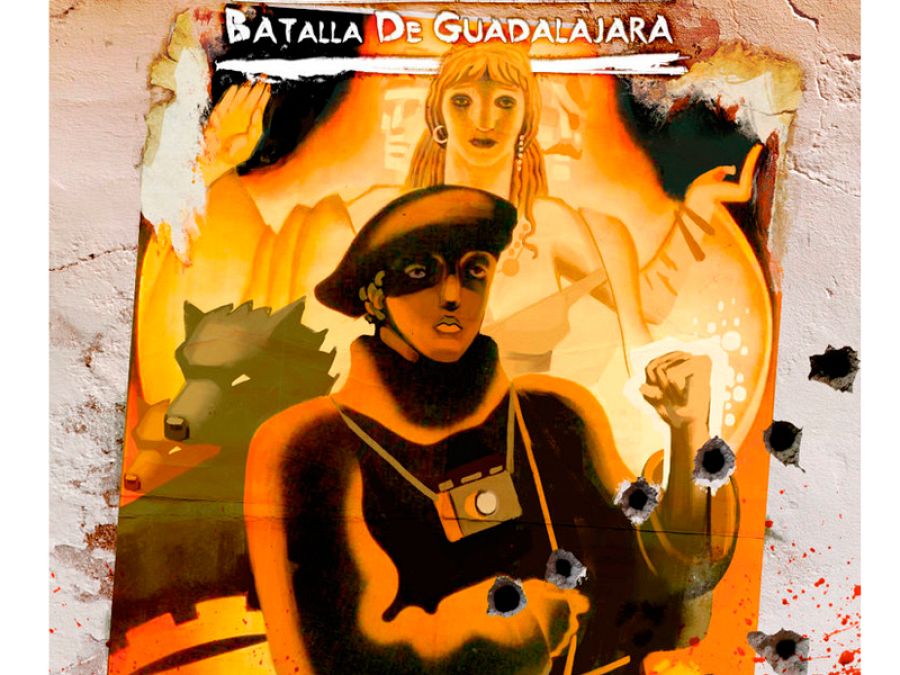 Ilustración de 'La batalla de Guadalajara'