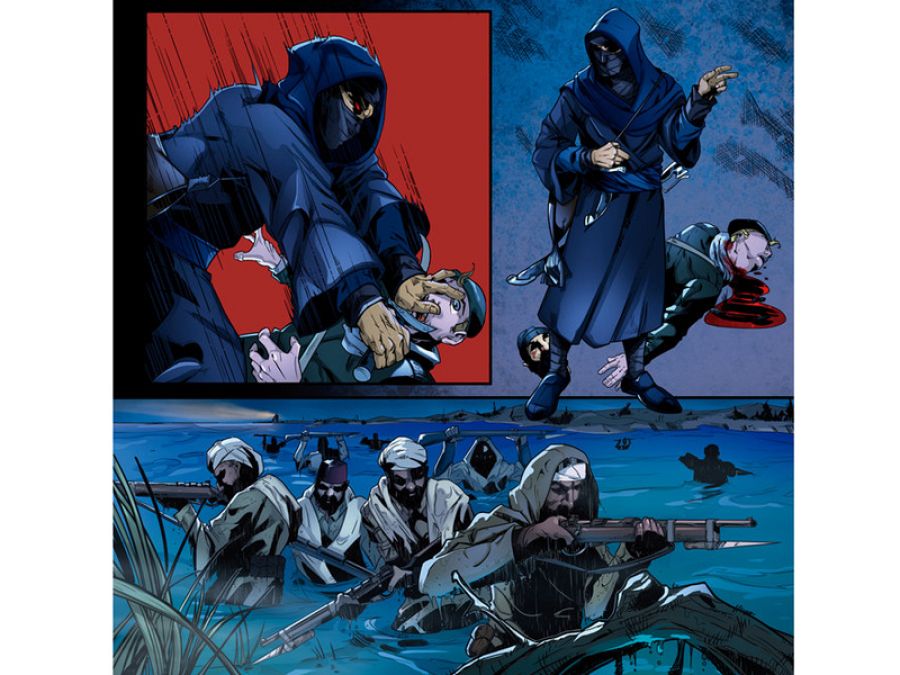 Viñetas de 'La batalla del Jarama'