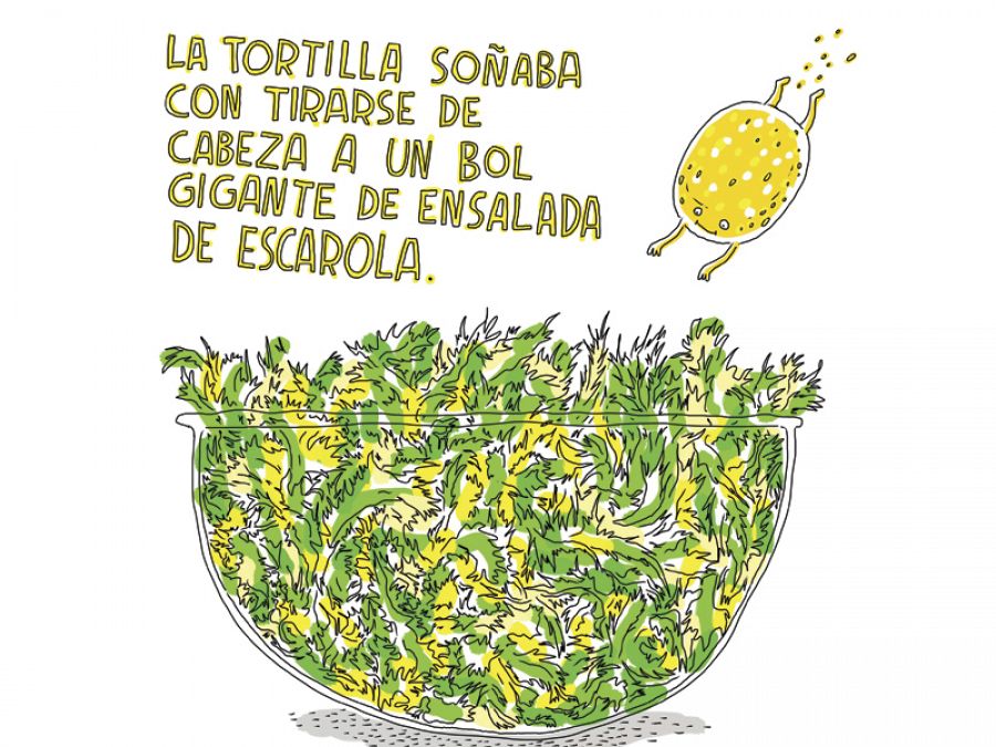 Tortilla y ensalada, ¿la mejor combinación?