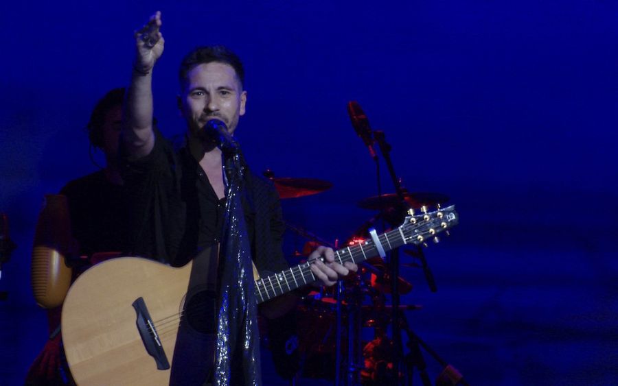 David DeMaría cumple su promesa con 'Seguridad Vital' en su concierto en Madrid