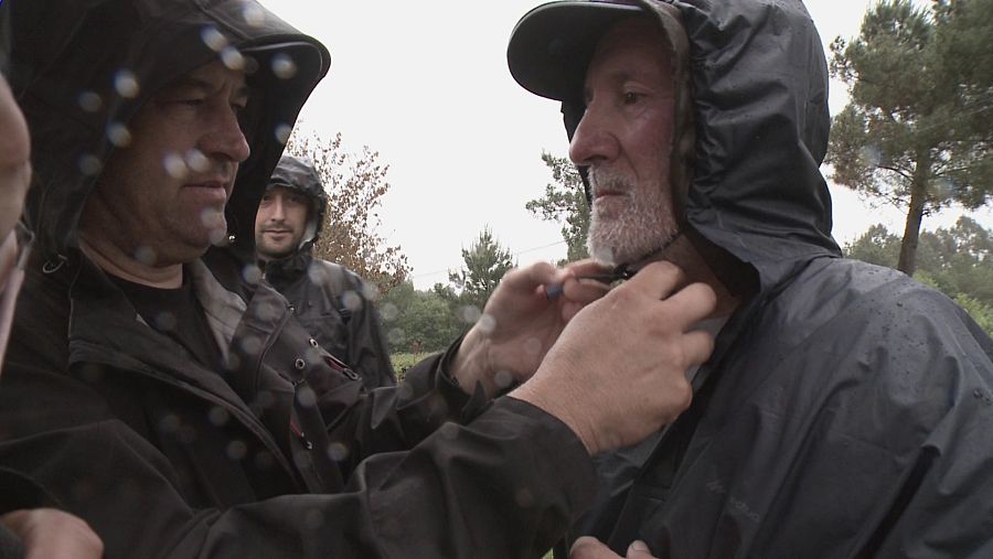 preparandose para la lluvia