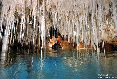 Cueva de Pas de Vallgornera, en Mallorca