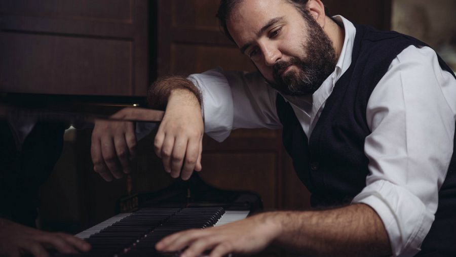 El pianista Carlos González