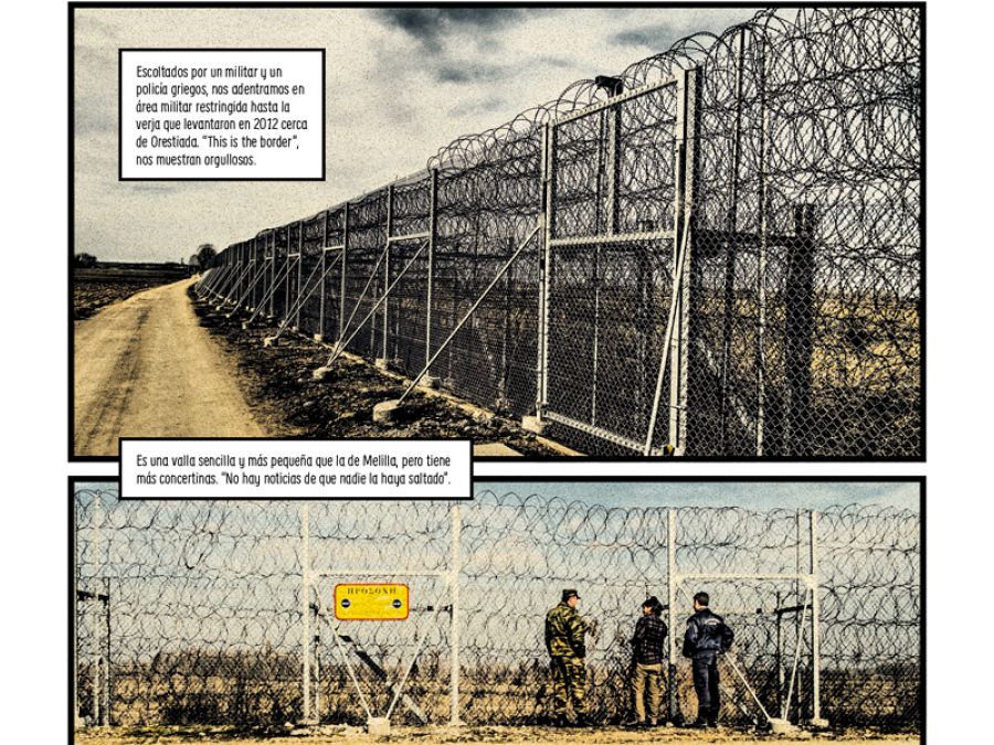 Viñetas de 'La grieta'