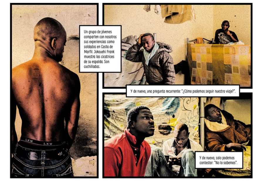 Viñetas de 'La grieta'