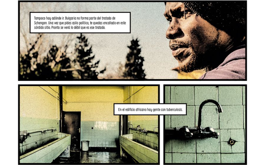 Viñetas de 'La grieta'