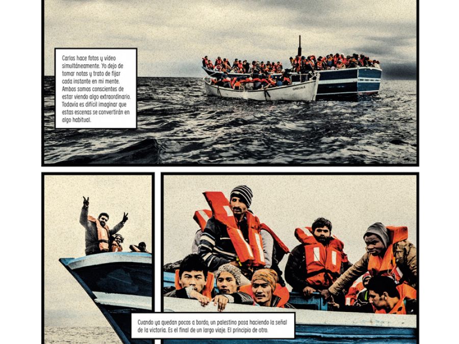 Viñetas de 'La grieta'