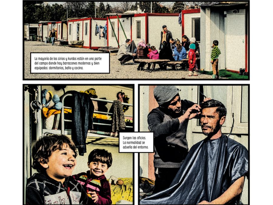 Viñetas de 'La grieta'