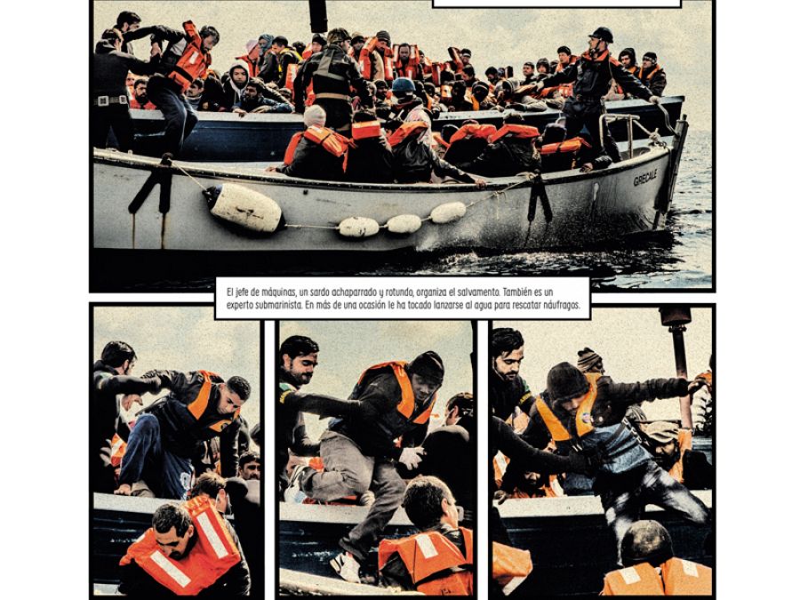 Viñetas de 'La grieta'