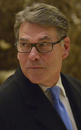 El exgobernador de Texas Rick Perry 