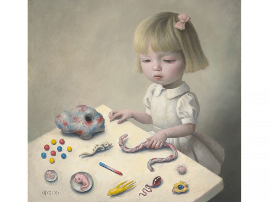 Mark Ryden: 'Experiment 118', 2015. Óleo sobre madera. Cedida por Paul Kasmin Gallery