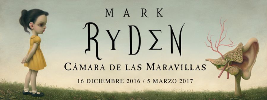 Cartel de la exposición de Mark Rydel en el Centro de Arte Contemporáneo de Málaga (CAC)