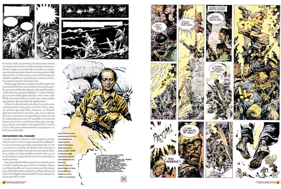 Páginas de 'Antonio Hernández Palacios: Épica y corazón'