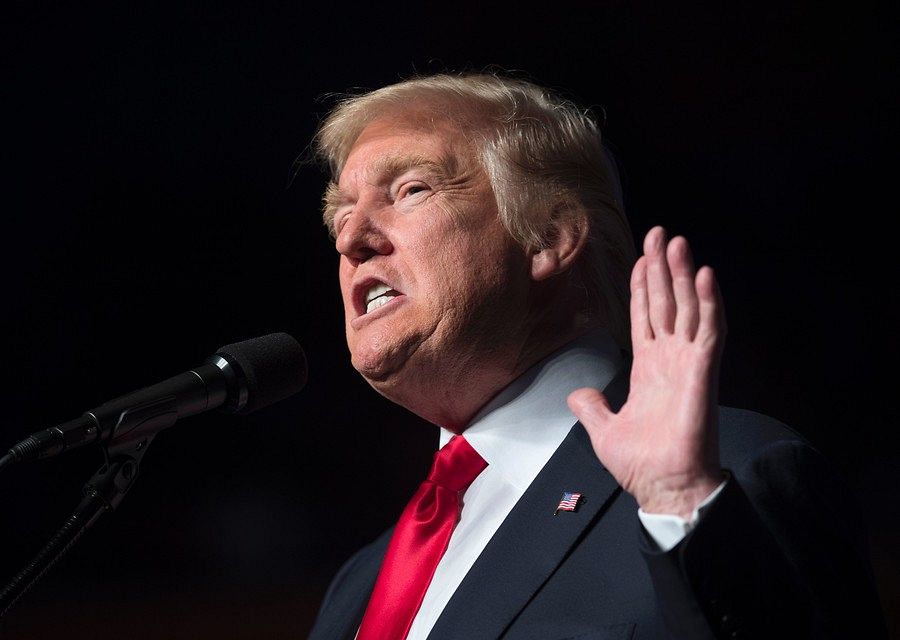 Donald Trump, protagonista principal del año 2016