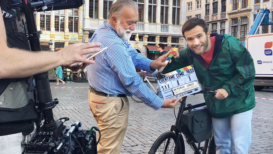 Cuéntame cómo pasó - Rodaje en Bruselas