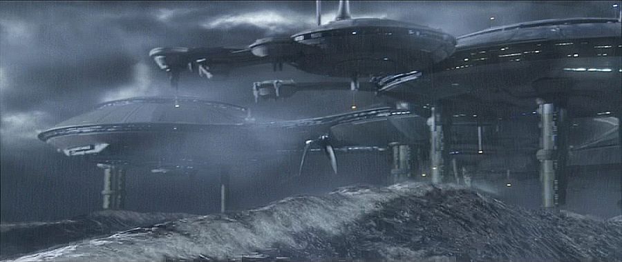 Kamino es en el universo de 'Star Wars' un planeta oceánico donde siempre llueve.