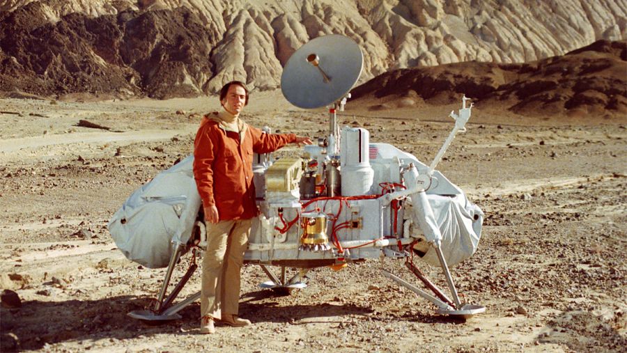 Sagan, en el capítulo 'Blues para un planeta rojo', de 'Cosmos'.