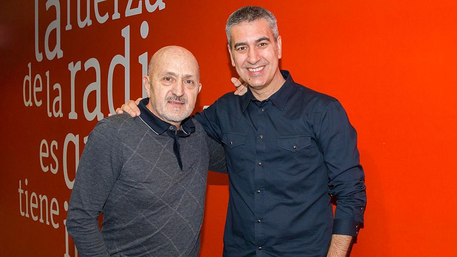 Sebastián Álvaro junto a Arturo Martín