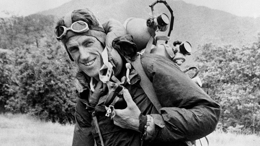 Edmund Hillary, el primero en coronar el Everest