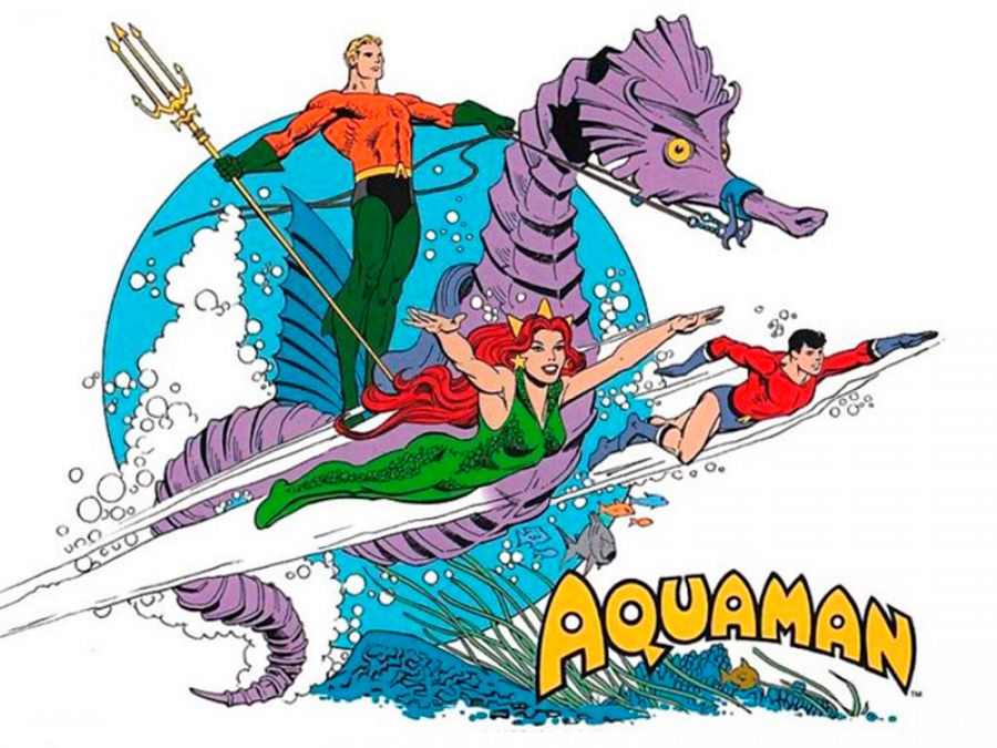 Imagen icónica de Aquaman