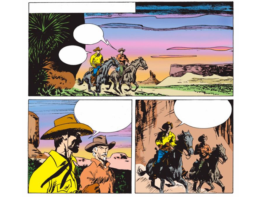 Viñetas de 'Tex: El hombre de Atlanta'