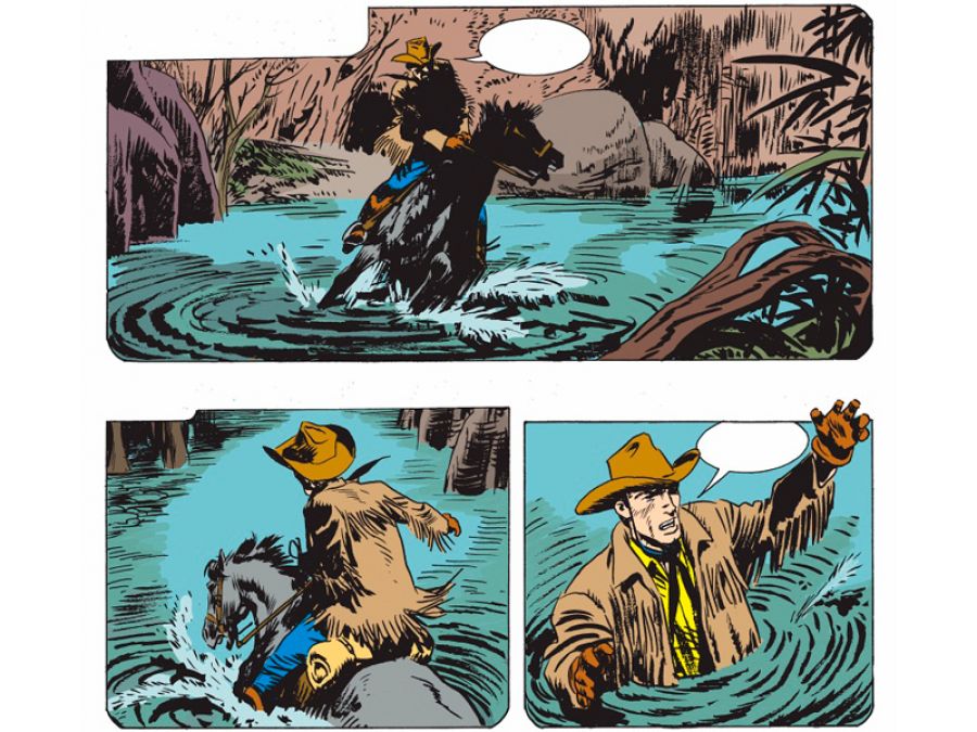 Viñetas de 'Tex: El hombre de Atlanta'