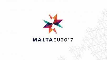 Logotipo de Malta para su presidencia de turno de la UE