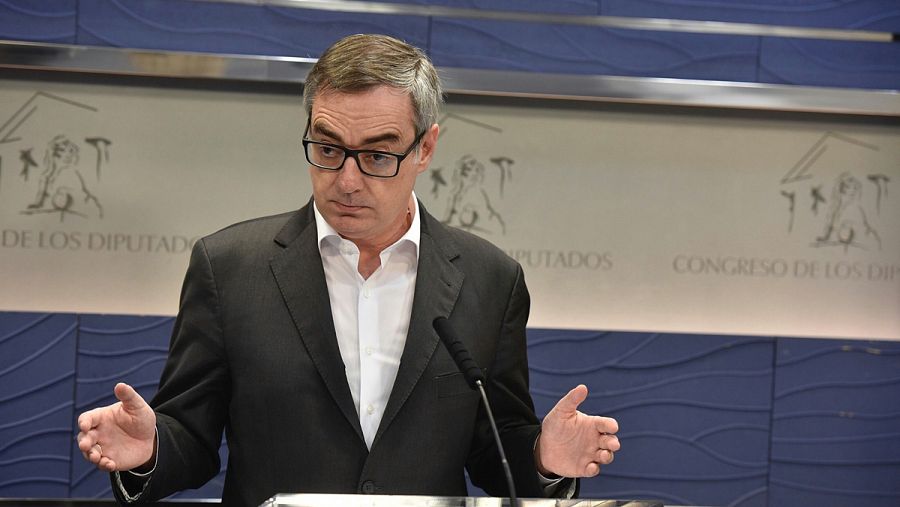 El vicesecretario general de Ciudadanos, José Manuel Villegas, en el Congreso de los Diputados