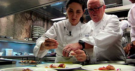 Juan Mari y Elena Arzak.