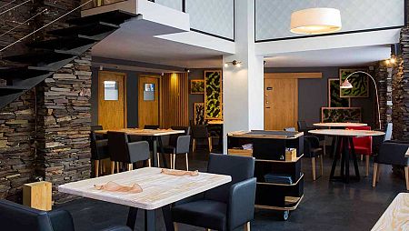 Interior del restaurante Acánthum, del chef Xanty Elías.