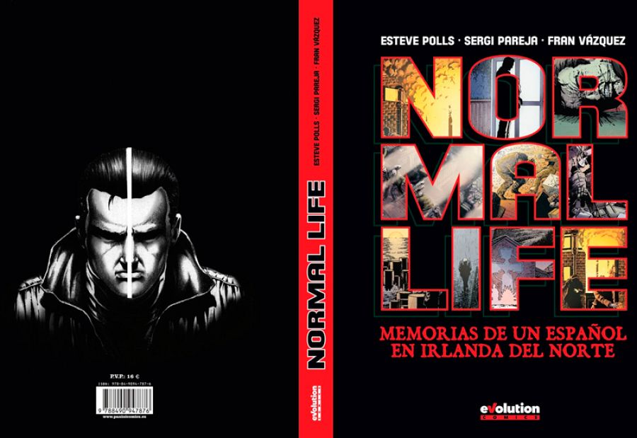 Portada y contraportada de 'Normal Life'