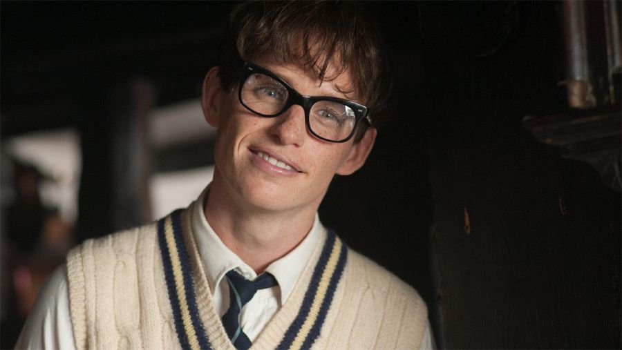 El actor Eddie Redmayne en el papel de Stephen Hawking en 'La teoría del todo'