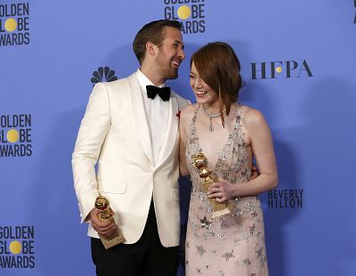 Las mejores imágenes de los Globos de Oro 2017