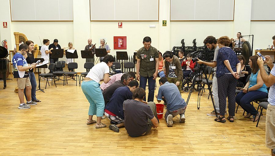 La Sinfónica de Tenerife participa en el rodaje del documental sobre el proyecto Mosaico de Sonidos