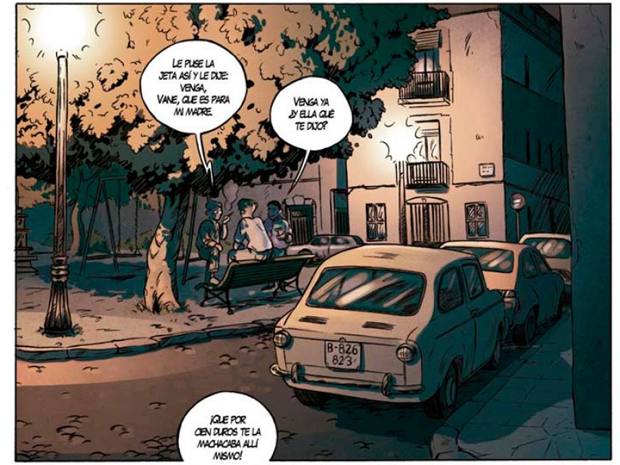 Viñeta de 'Ojos grises'